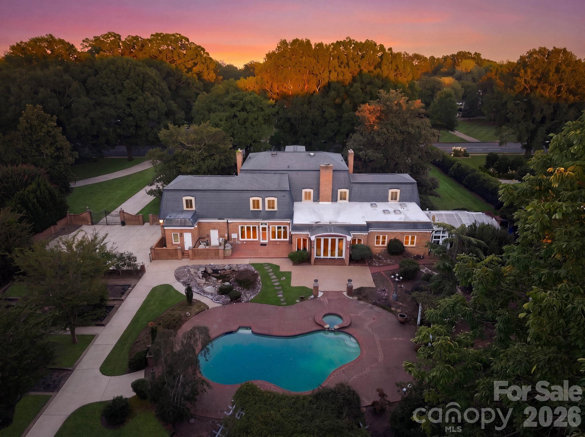 This would be a great new build opportunity. - 3452 Sharon Road, Charlotte