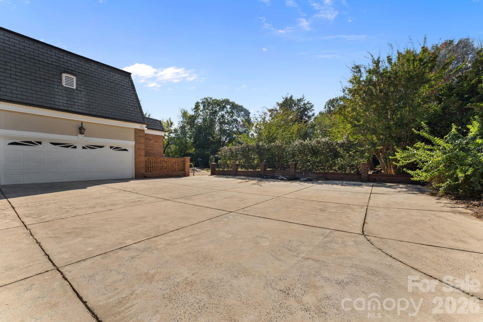 Driveway and garage - 3452 Sharon Road, Charlotte