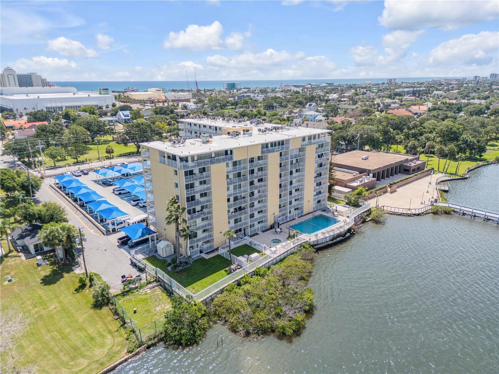 Condominium at 145 N HALIFAX AVE #109, DAYTONA BEACH, photo 35 of 47