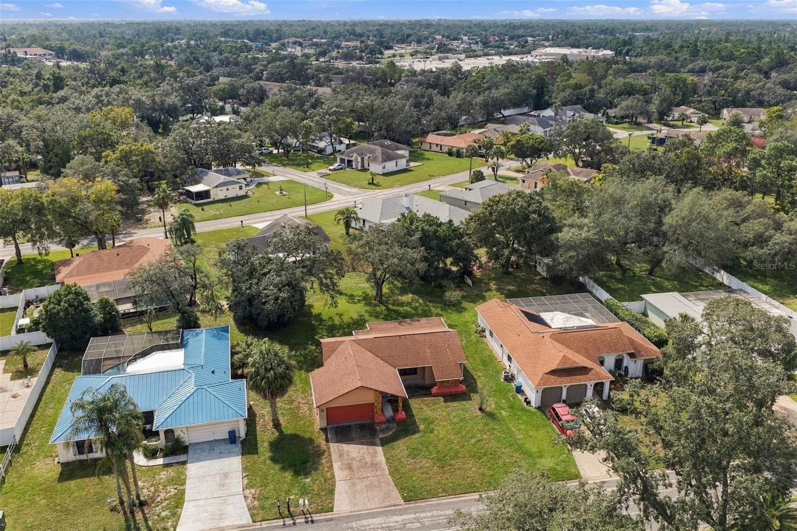 Aerial View - 4424 GASTON ST, SPRING HILL