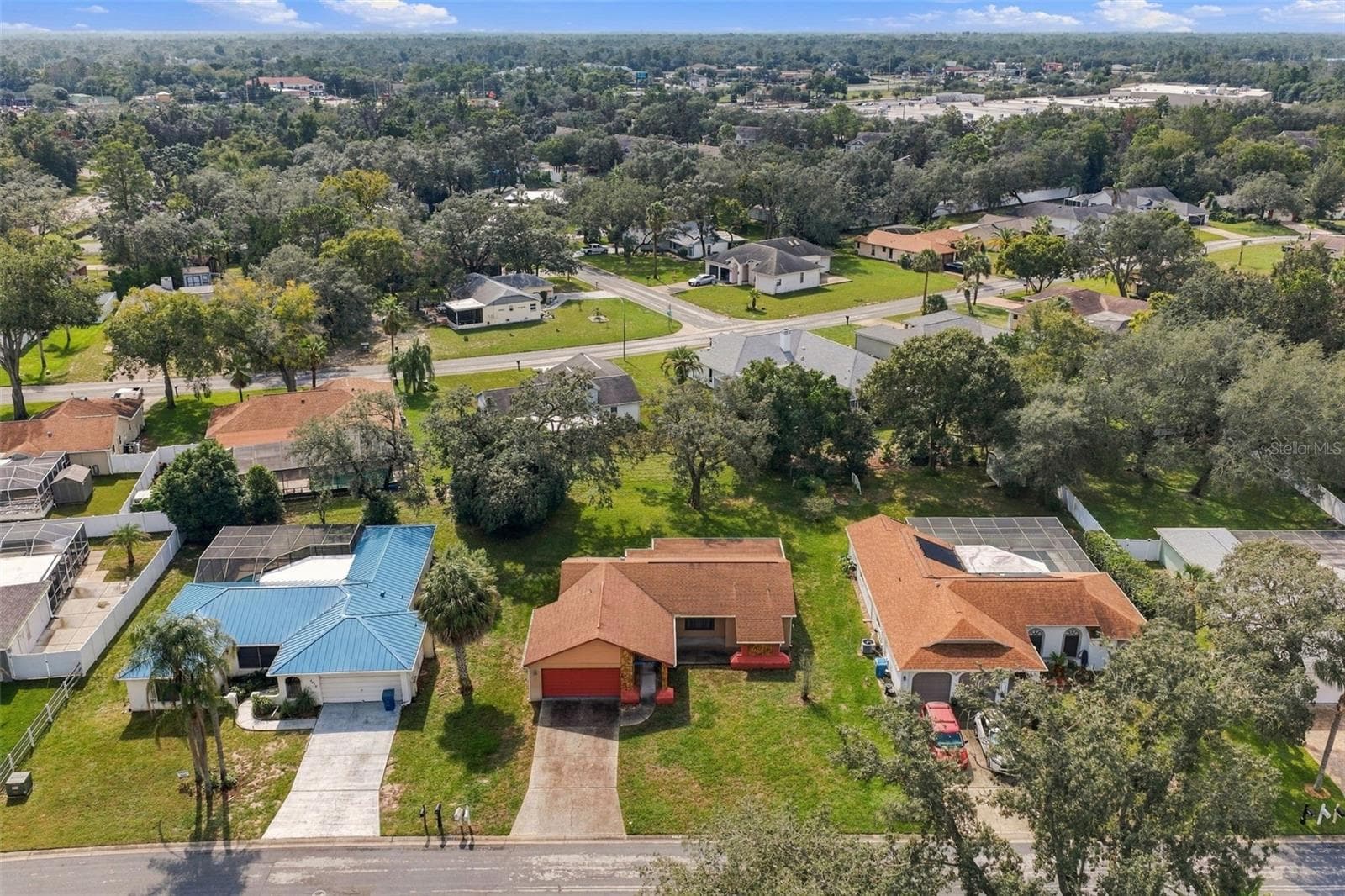 Aerial View - 4424 GASTON ST, SPRING HILL