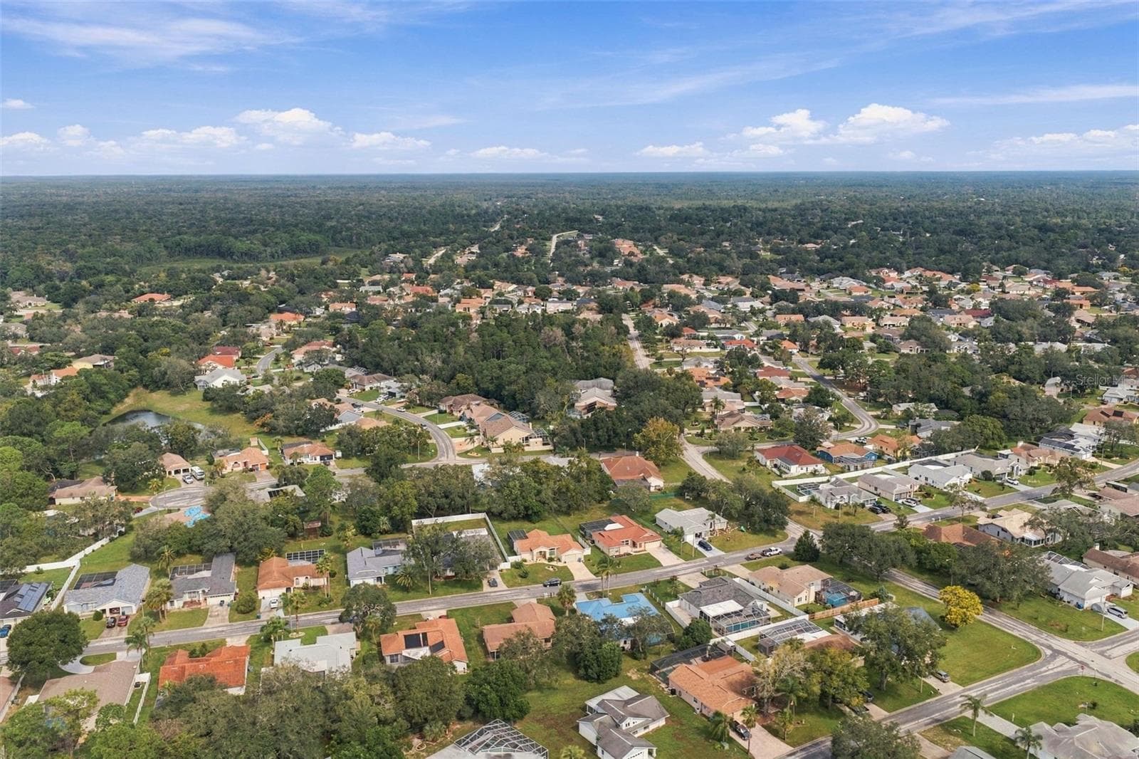 Aerial View - 4424 GASTON ST, SPRING HILL