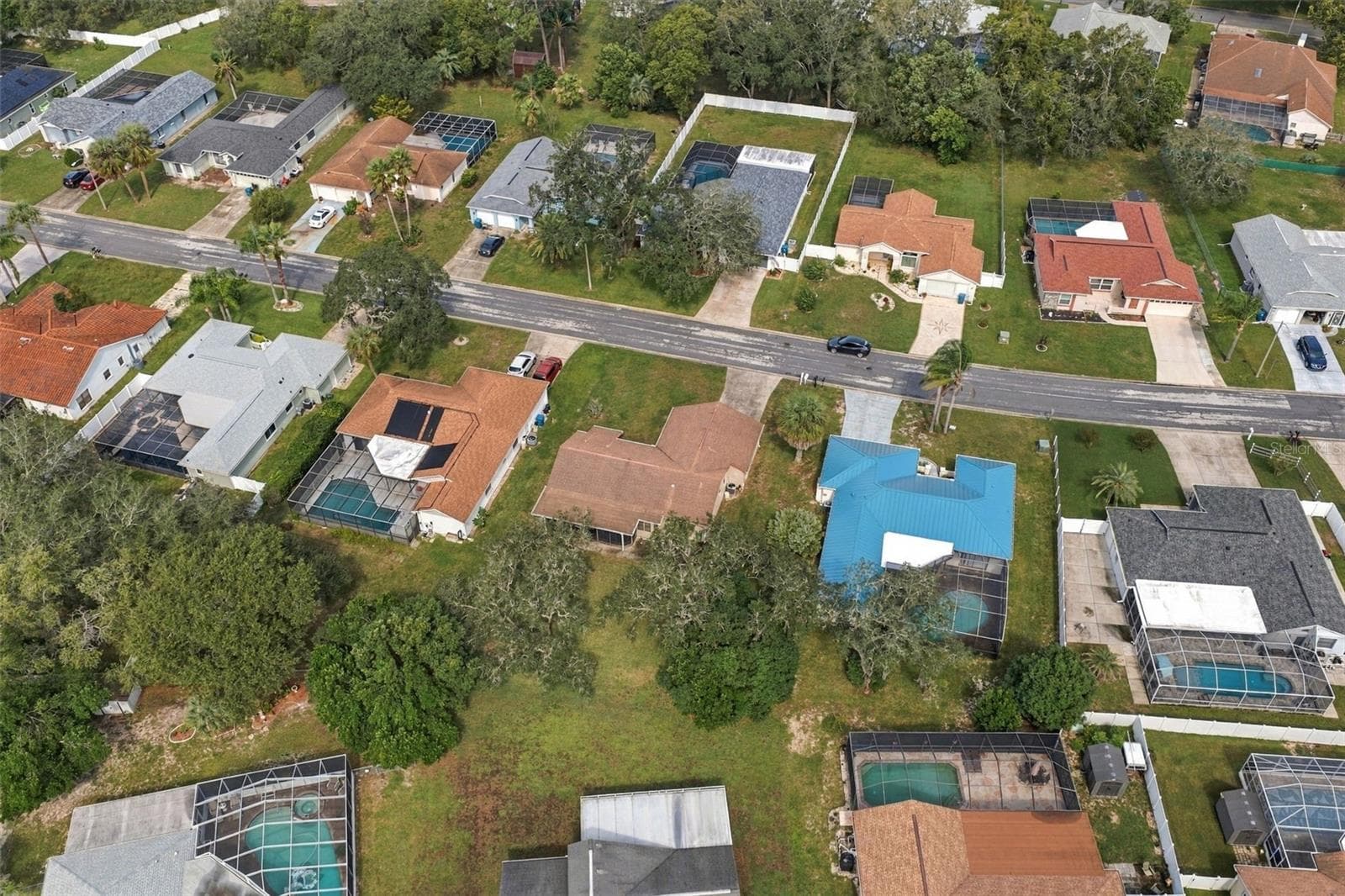 Aerial View - 4424 GASTON ST, SPRING HILL