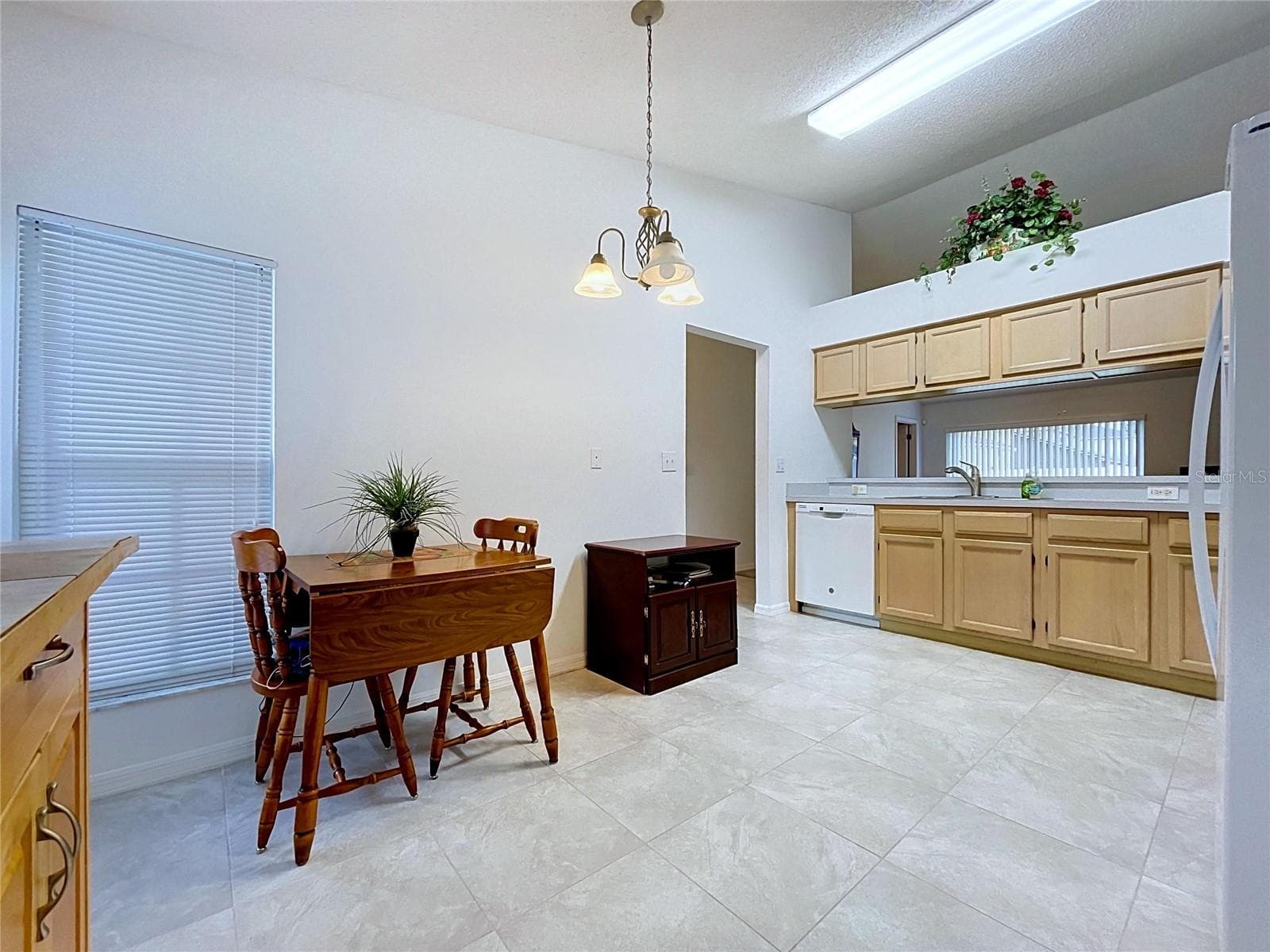 Room for kitchen table or island - 27408 CORAL SPRINGS DR, WESLEY CHAPEL