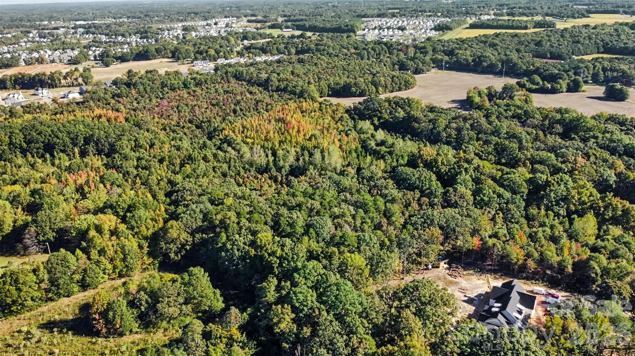 Aerial Facing North East - 1724 Willis Long Road, Monroe