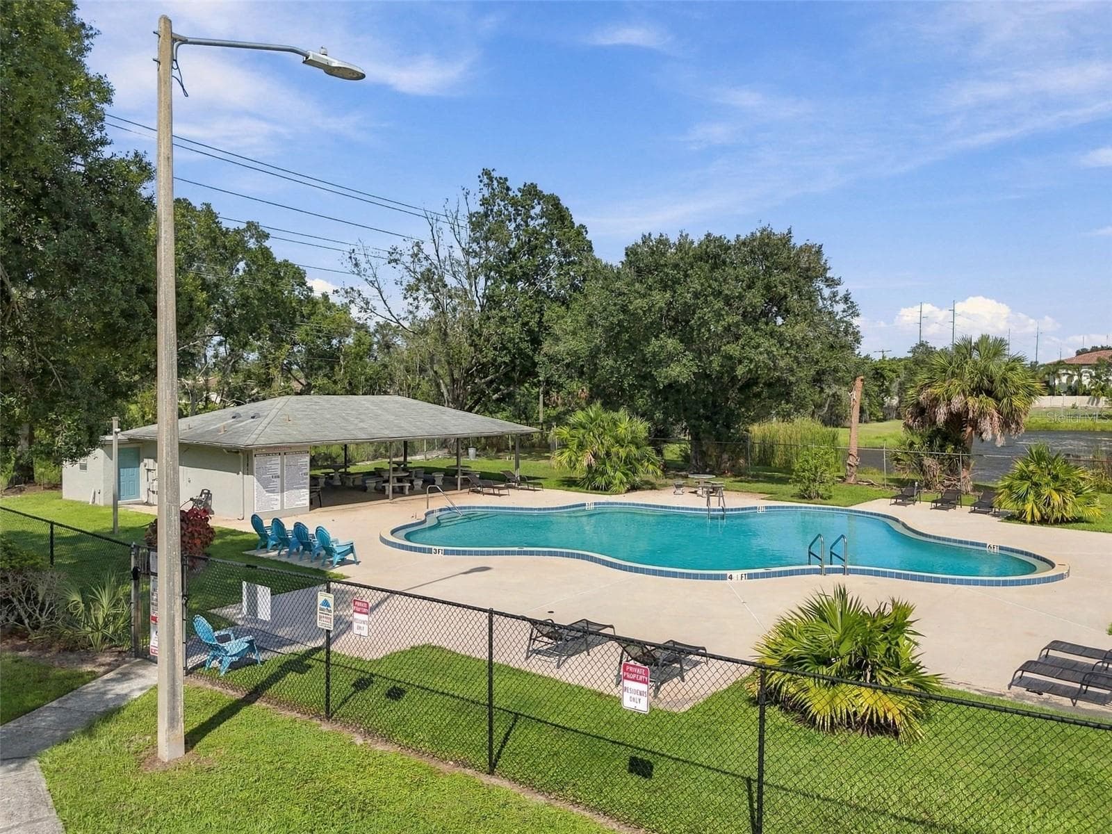 The amenities are located at the end of the street. - 13020 LEVERINGTON ST, TAMPA