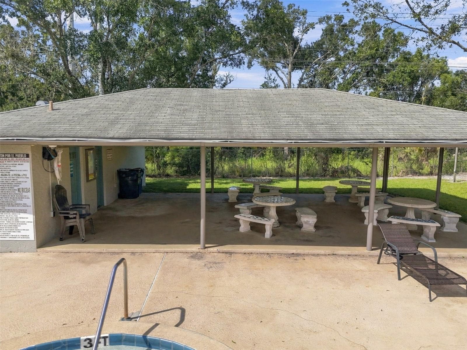 Your shelter area by the pool awaits your gatherings! - 13020 LEVERINGTON ST, TAMPA