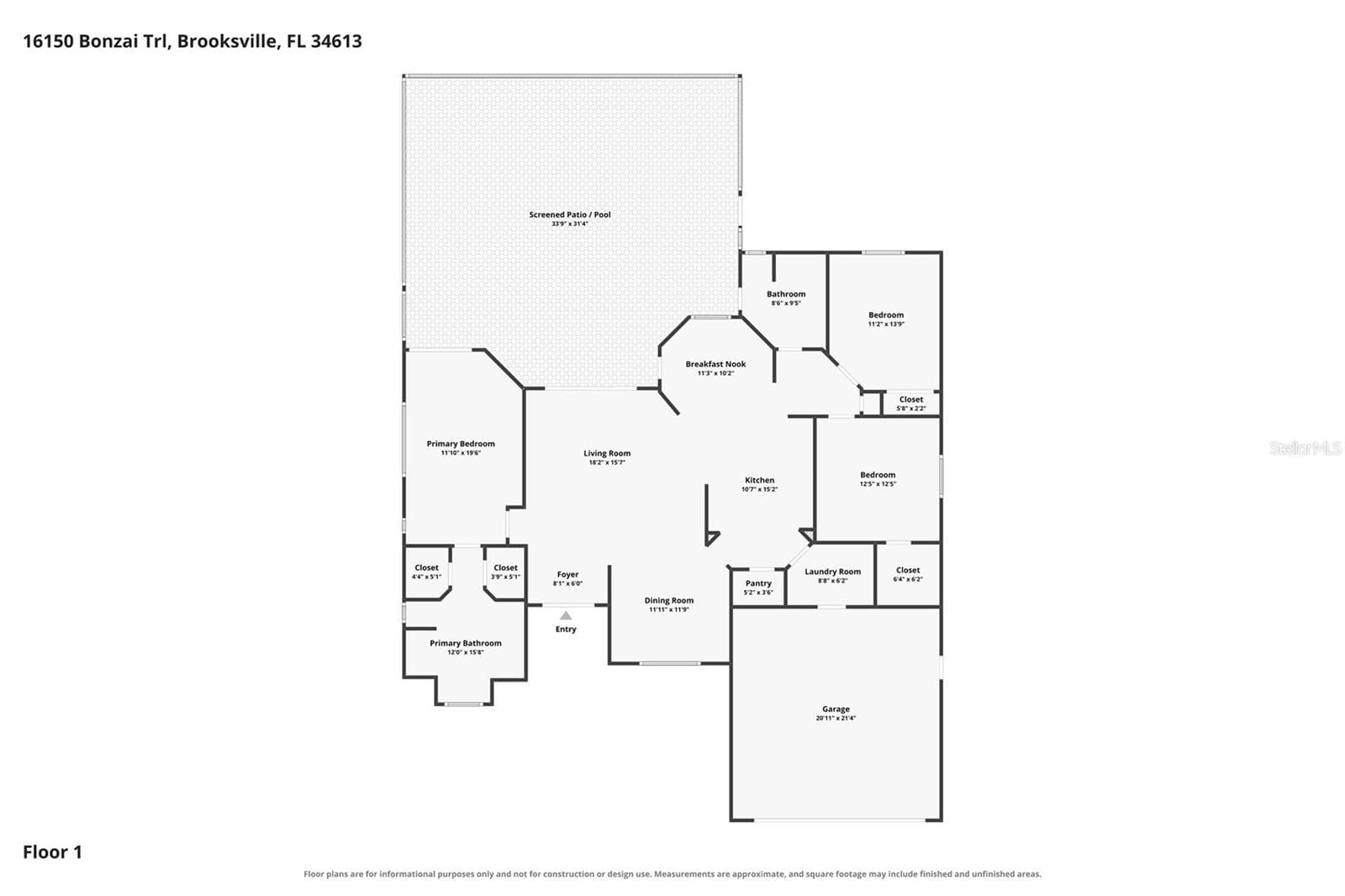 Single Family Residence at 16150 BONZAI TRL, BROOKSVILLE, photo 66 of 66