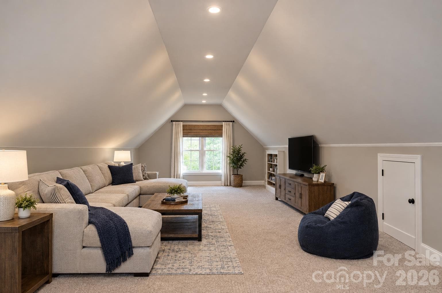 AI Generated photo of potential conversion of area over the garage. - 5138 Watermead Lane, Belmont