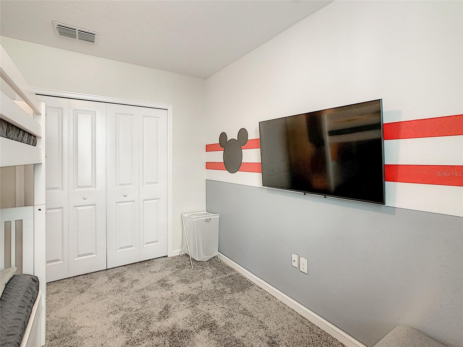 Bedroom Bunk Beds TV View - 763 OCEAN COURSE AVE., CHAMPIONS GATE