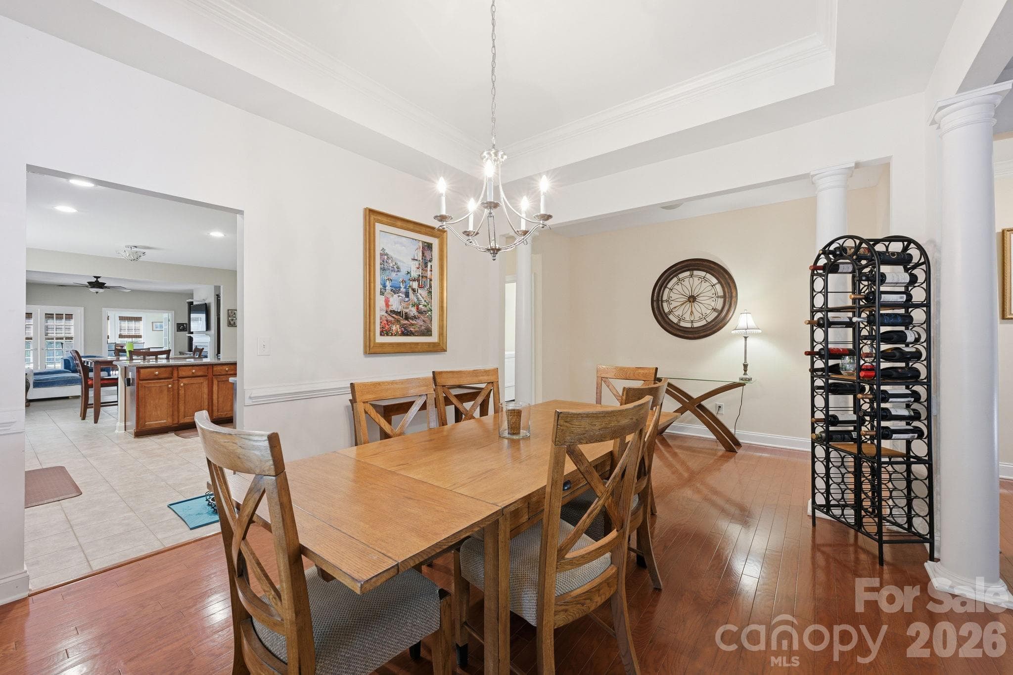 Formal Dining Room - 4405 Squirrel Trail Lane, Charlotte