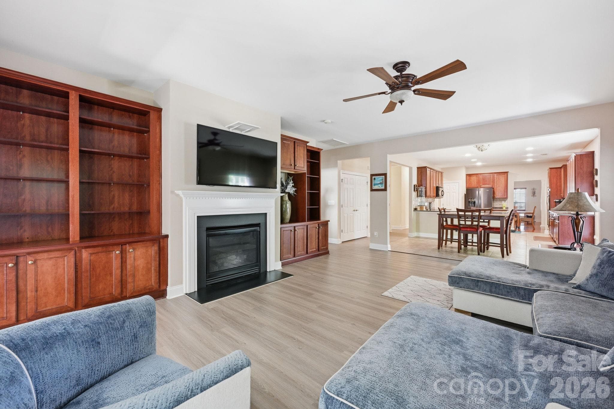 Family Room - 4405 Squirrel Trail Lane, Charlotte