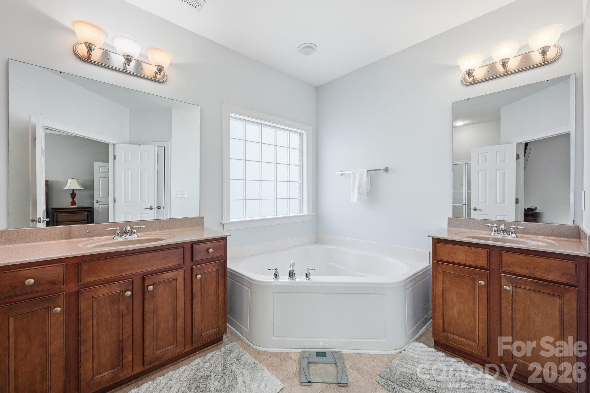 Primary Bath - 4405 Squirrel Trail Lane, Charlotte