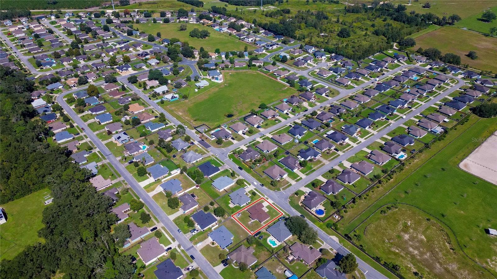 Aerial - 404 NW 232ND TER, NEWBERRY