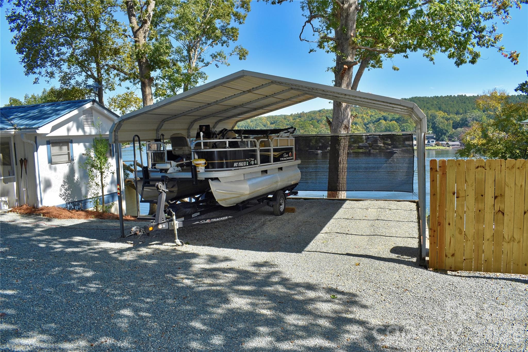Carport. - 1026 Pinehaven Drive, Badin Lake