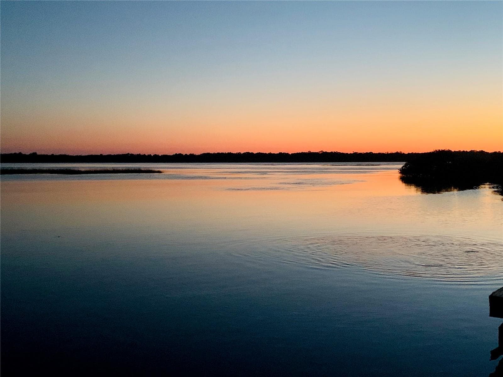 view from the boat dock at sunsrise - 160 PANTANO CAY BLVD #3305, ST AUGUSTINE