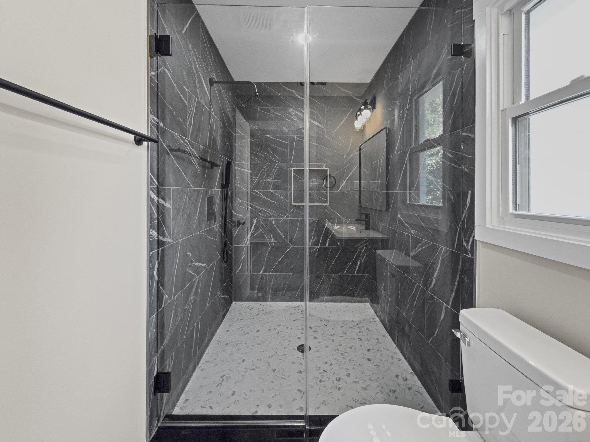 Spacious Walk-in Shower - 708 Aintree Road, Charlotte