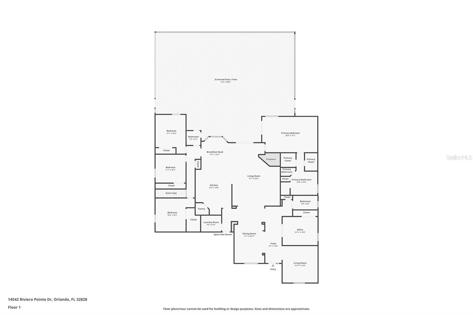Single Family Residence at 14542 RIVIERA POINTE DR, ORLANDO, photo 28 of 29