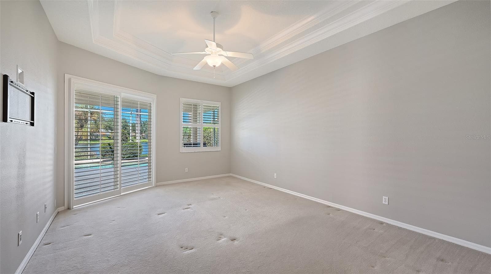 Large Primary Bedroom - 335 PARK TRACE BLVD, OSPREY
