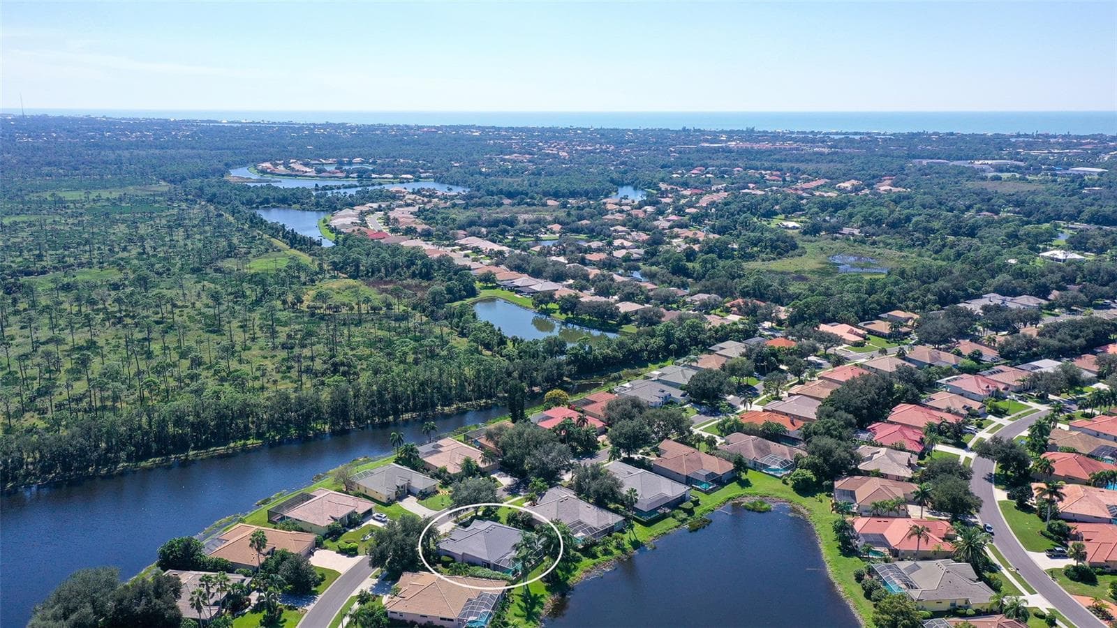 Quiet Preserve near by - 335 PARK TRACE BLVD, OSPREY