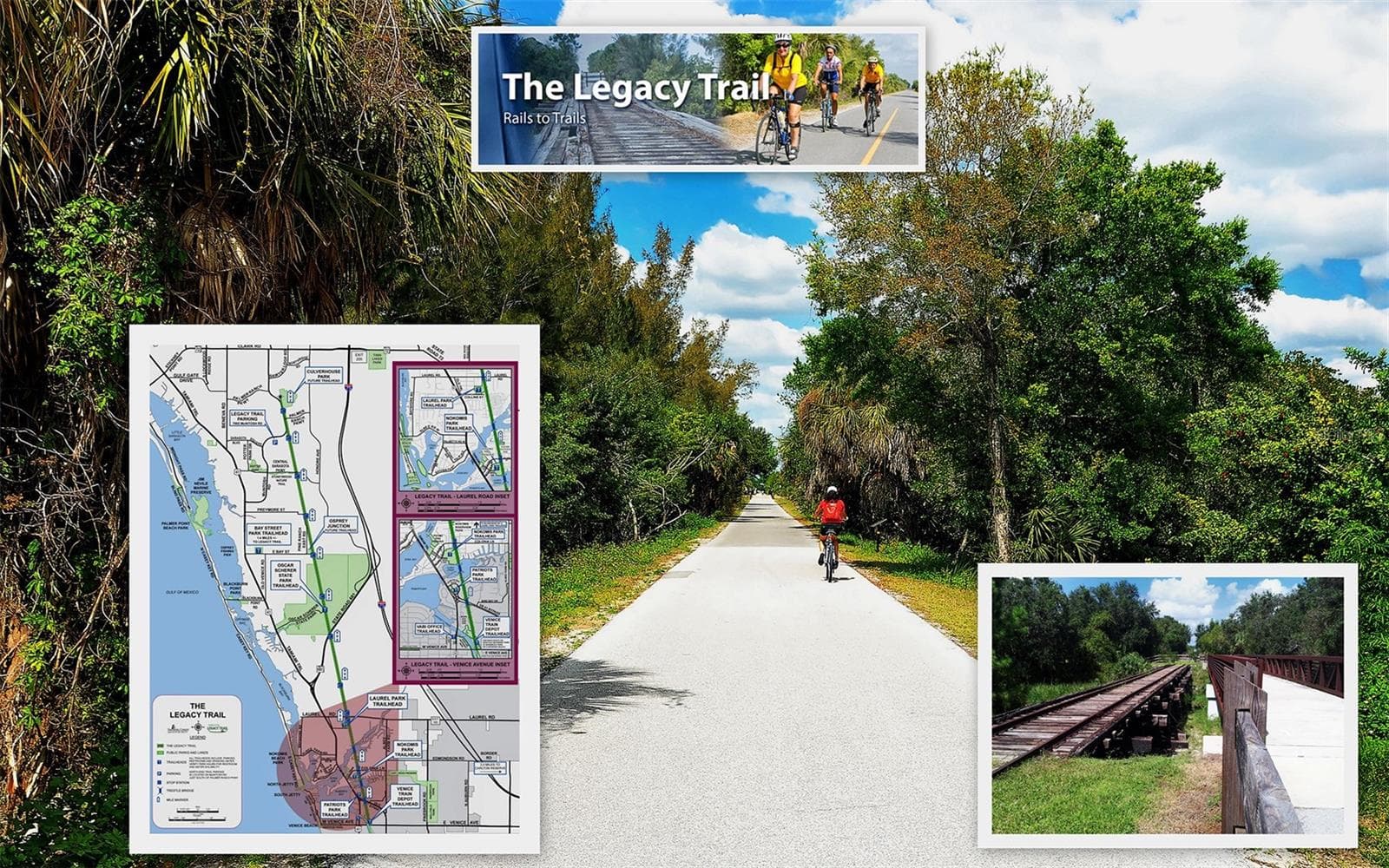 Legacy Trail nearby - 335 PARK TRACE BLVD, OSPREY