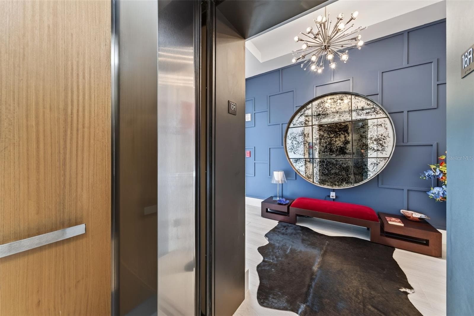 Elevator Private Entry into Residence - 540 N TAMIAMI TRL #1604, SARASOTA