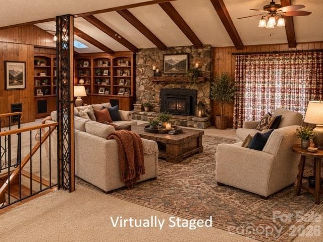 living room - 30 Brier Lane, Maggie Valley