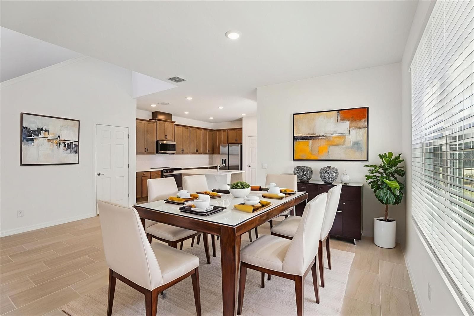 Kitchen & Dining Room (Virtually Staged) - 403 OAK FLAT ALY, GROVELAND