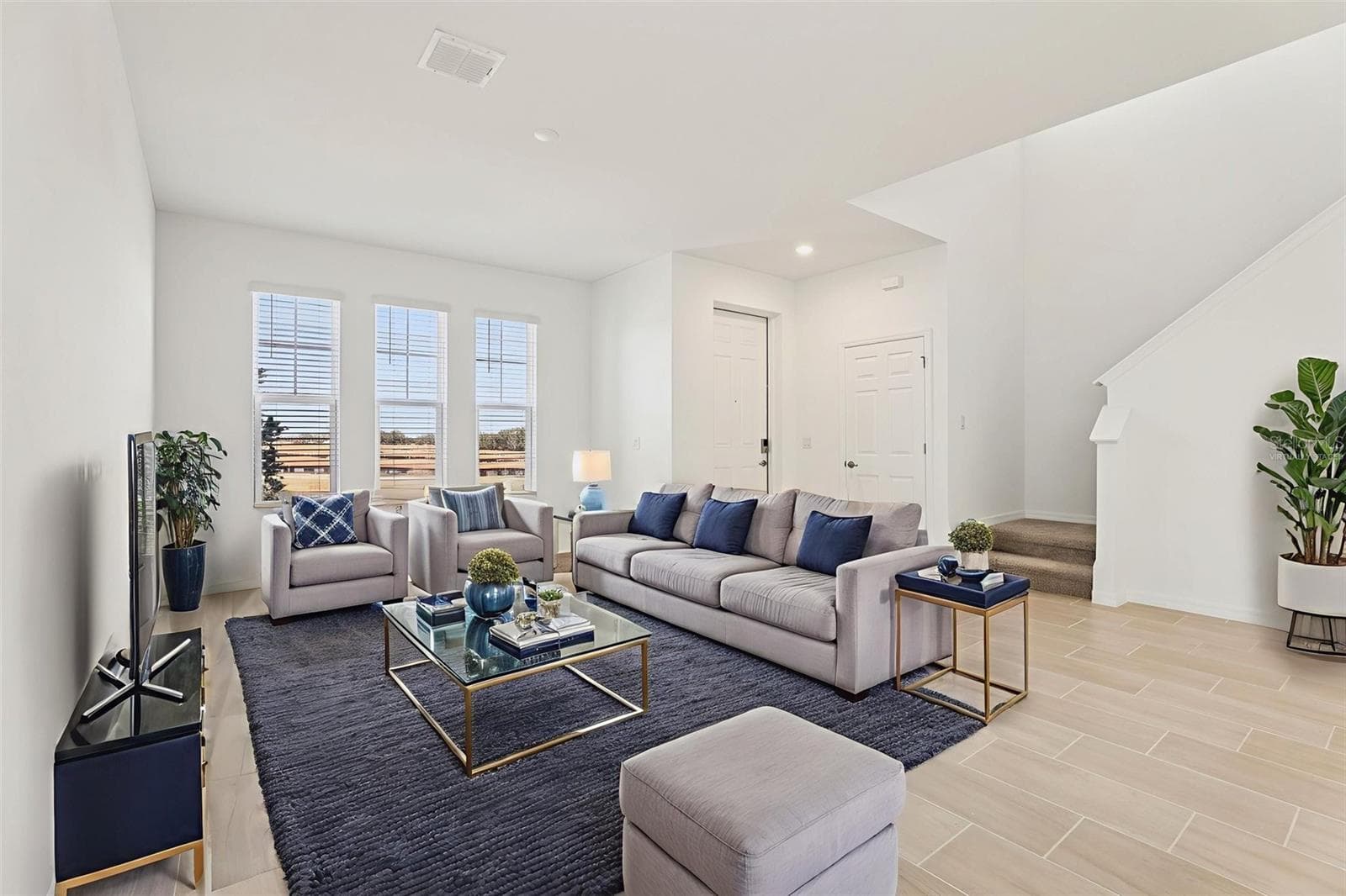 Great Room (Virtually Staged) - 403 OAK FLAT ALY, GROVELAND