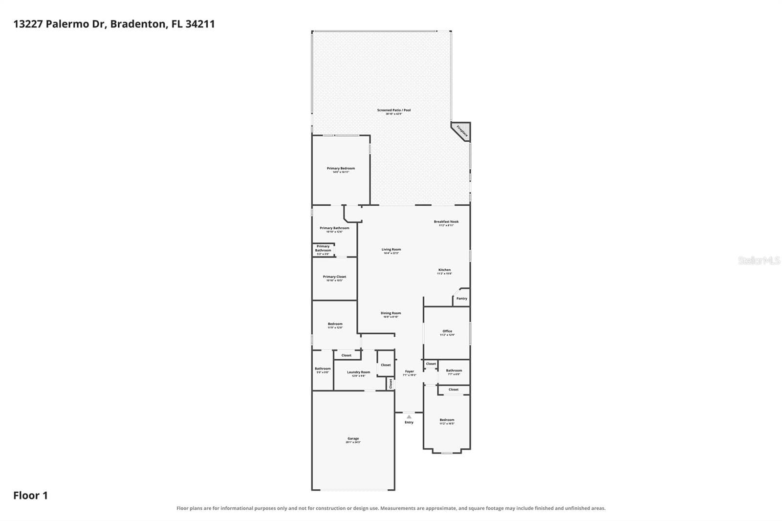 Single Family Residence at 13227 PALERMO DR, BRADENTON, photo 44 of 80