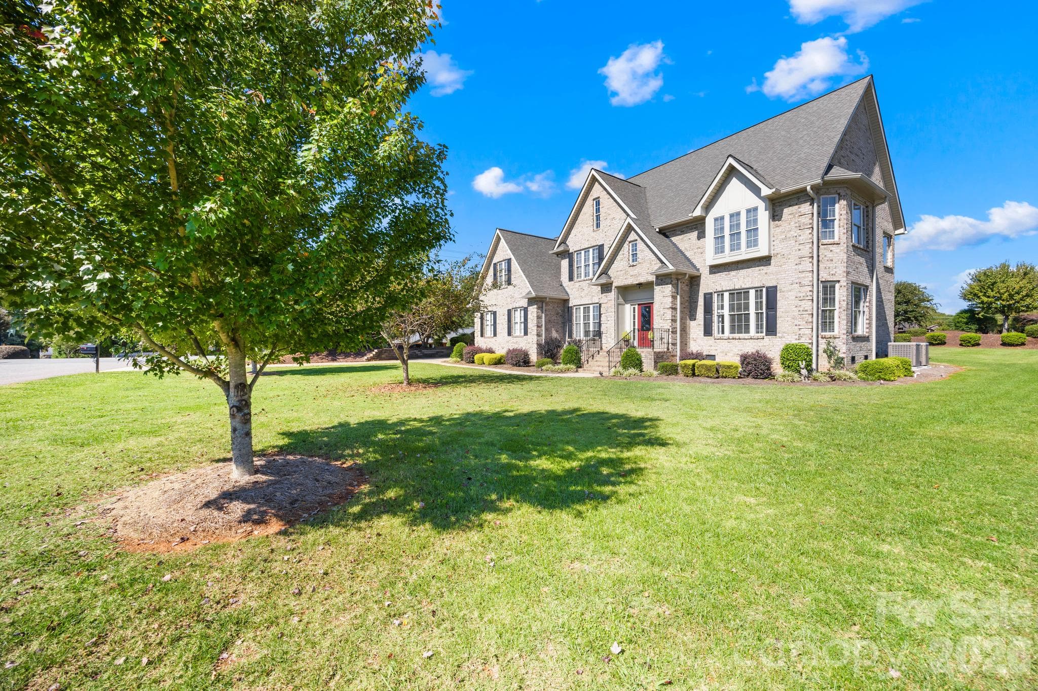 Front side view of home - 105 Mandarin Drive, Mooresville