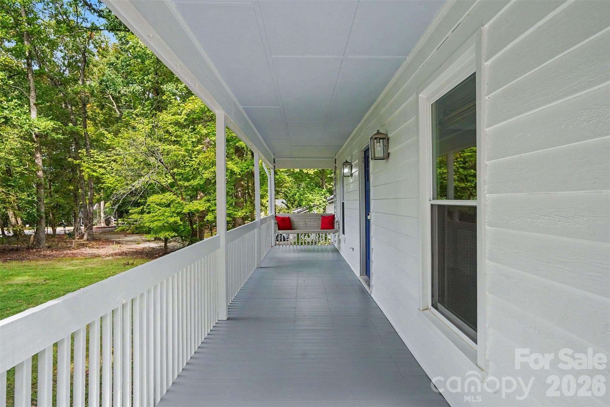 Large front porch perfect for enjoying quiet evenings - 11538 Gelding Drive, Charlotte