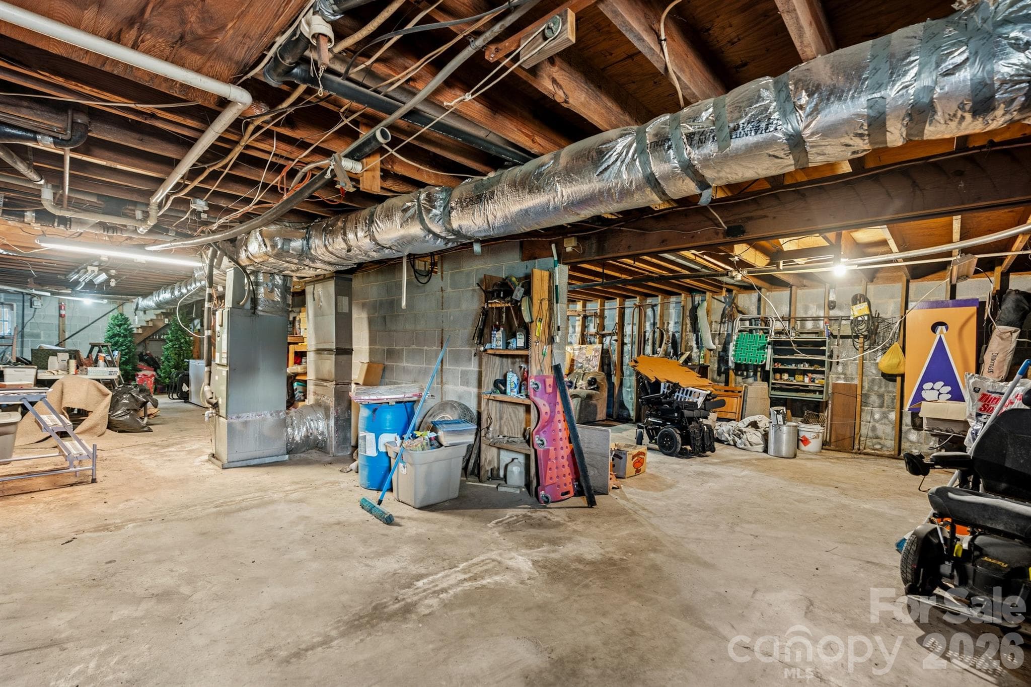 Basement - 1598 Marks Creek Church Road, Laurel Hill