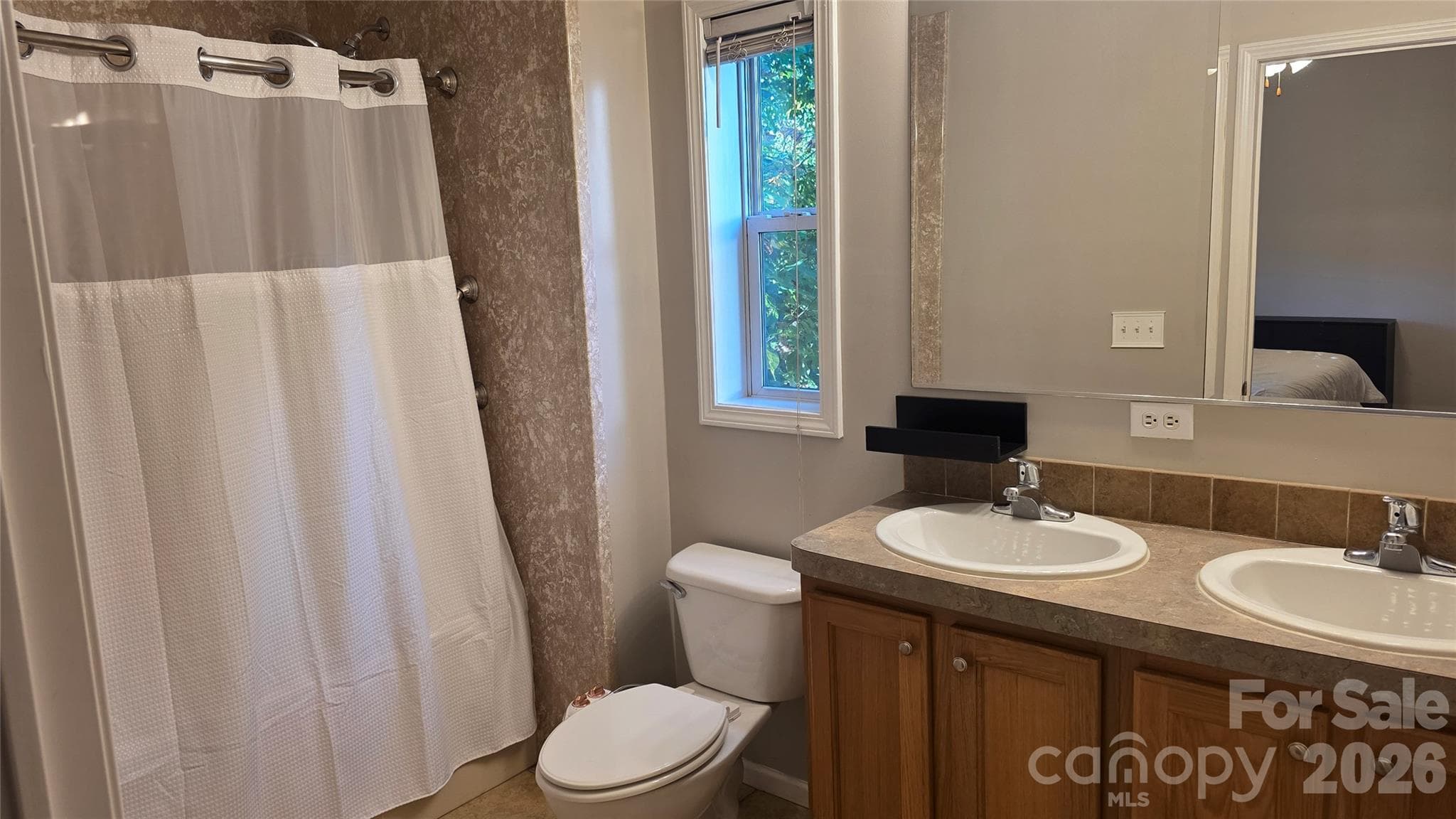 Double Sink in the Primary Bathroom with a Bidet - 52 Enochs Way Way, Fletcher