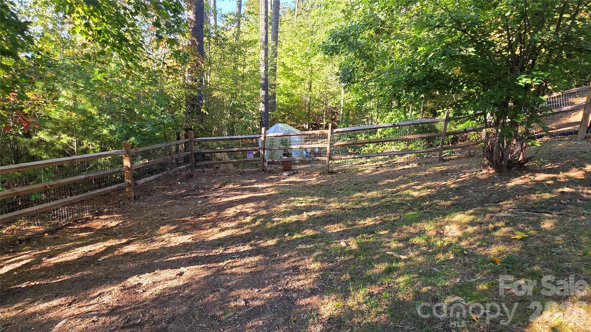 Another view of the cool fence - 52 Enochs Way Way, Fletcher