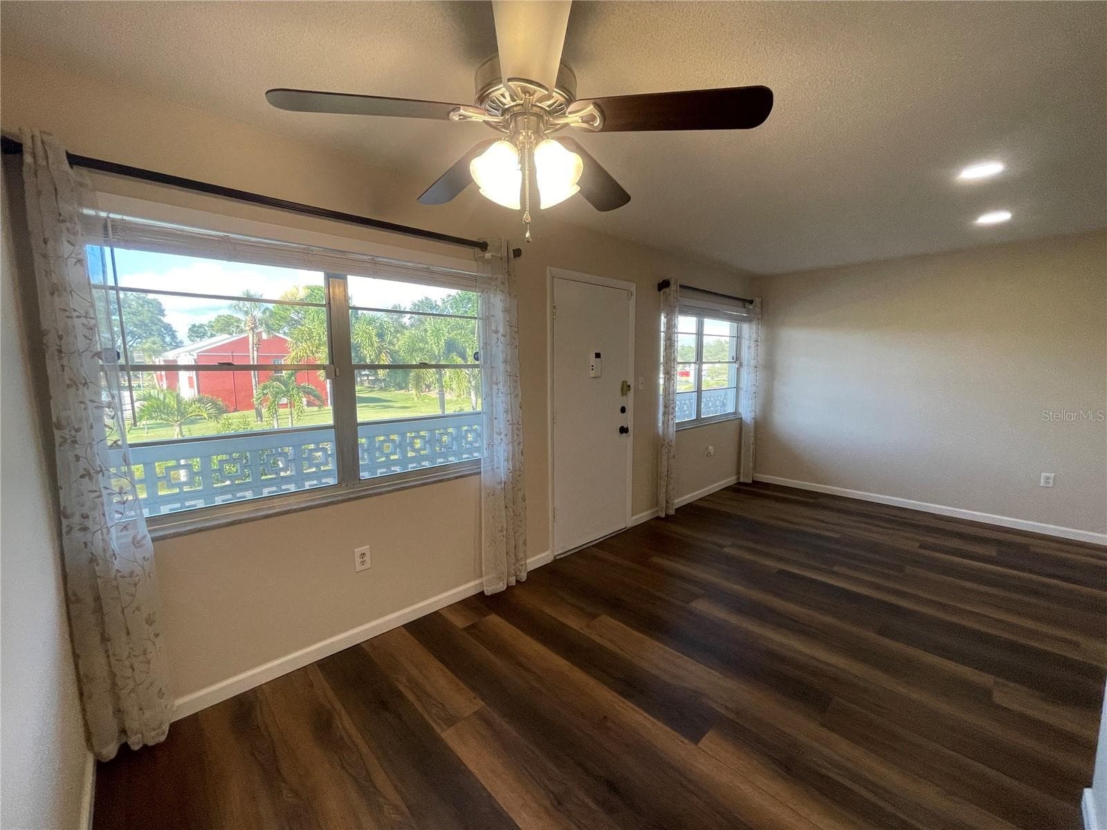 View from Kitchen to Dining Area / Front of Condo - 8101 11TH ST N #217, ST PETERSBURG
