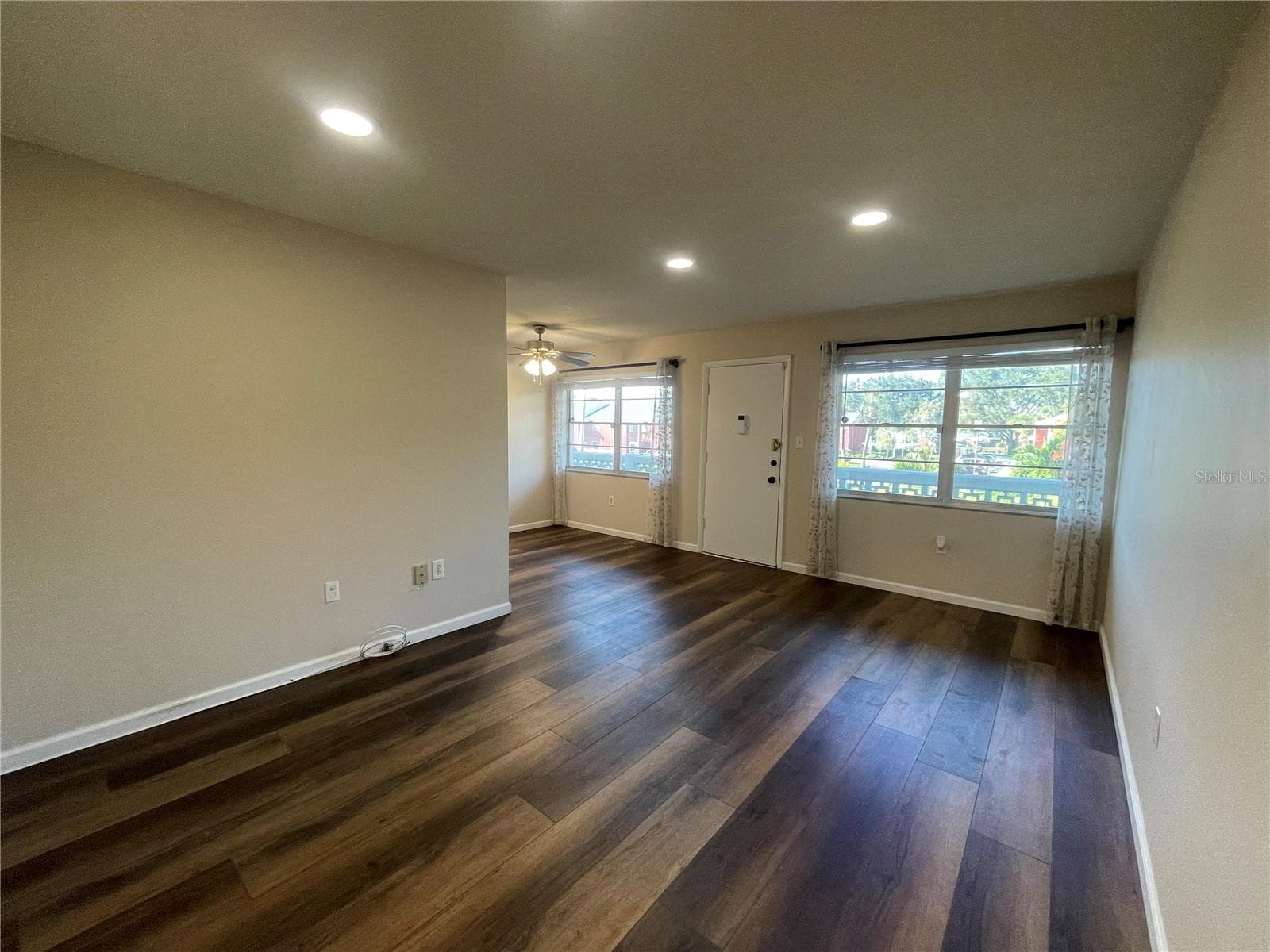 View from Living Room to Front of Condo - 8101 11TH ST N #217, ST PETERSBURG