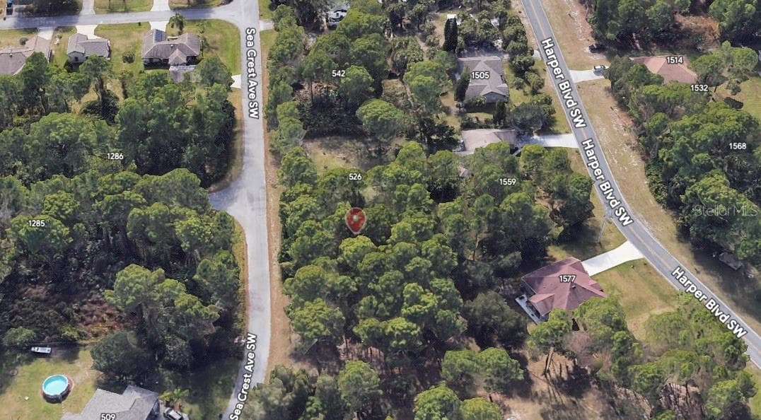Land at 526 SEA CREST AVE SW, PALM BAY, photo 4 of 6
