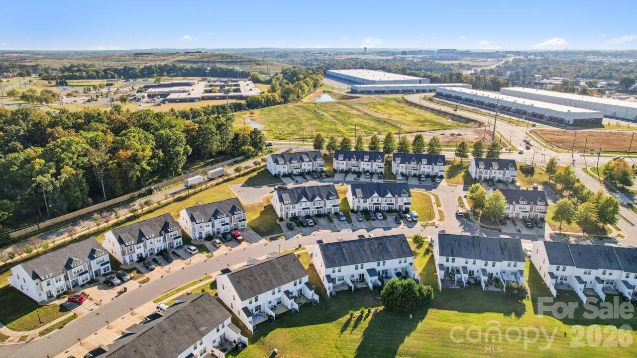 Aerial View - 248 Halton Crossing Drive, Concord