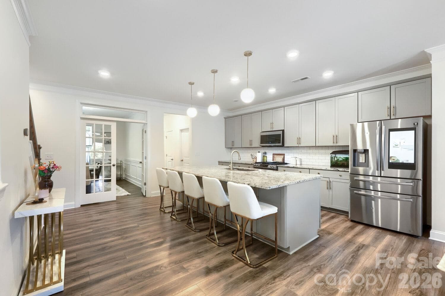 Granite Counters, Tile Backsplash - 10315 Glenmere Creek Circle, Charlotte