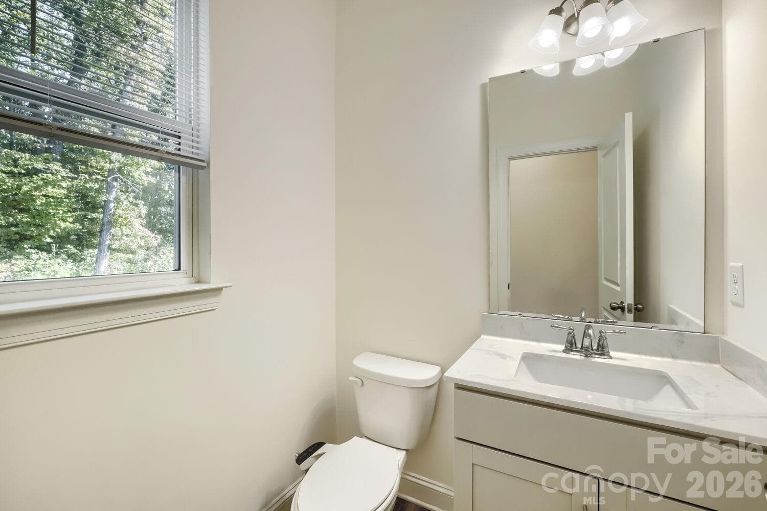Main Floor Half Bathroom - 10315 Glenmere Creek Circle, Charlotte
