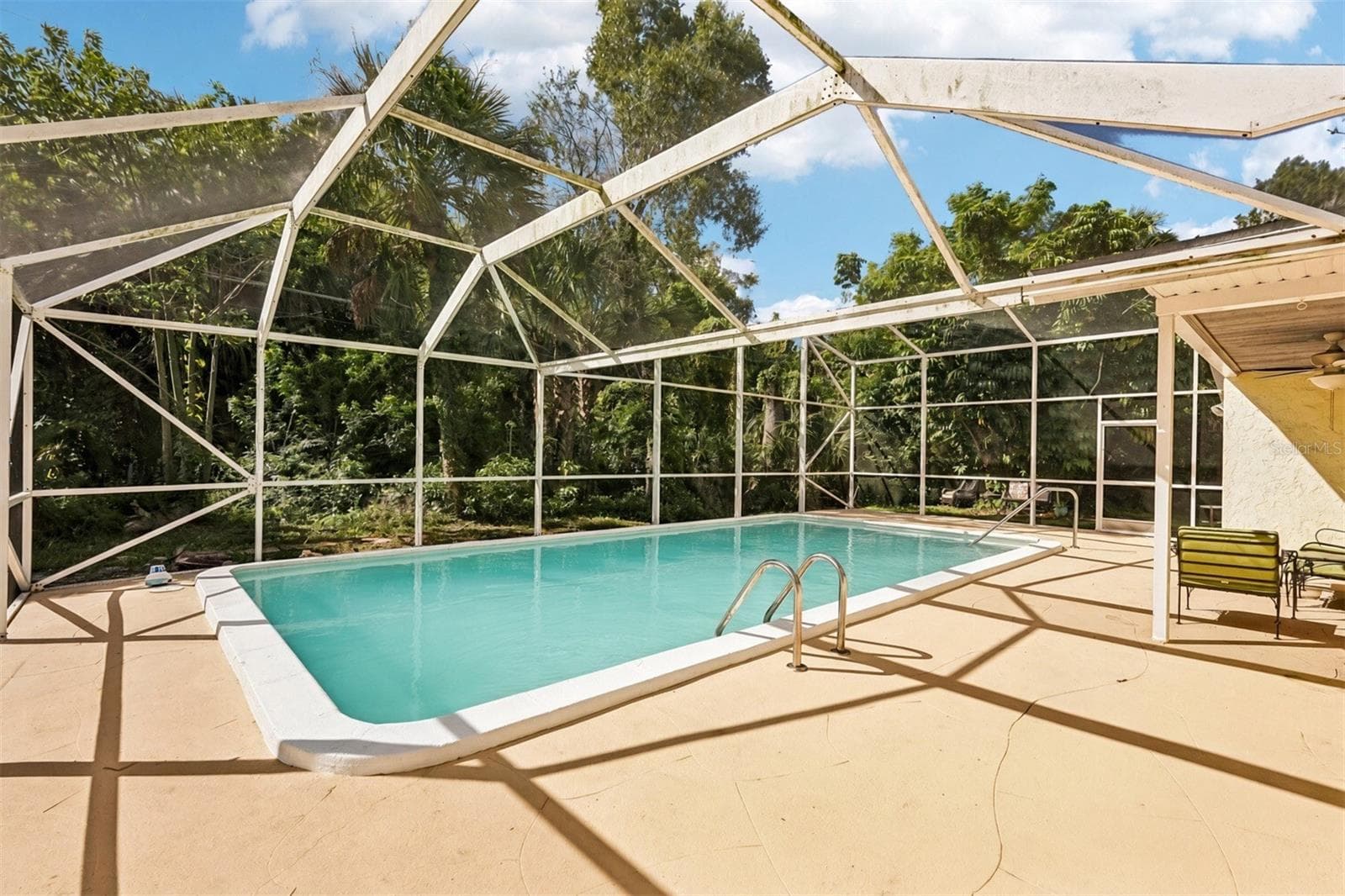 Large private screened lanai and oversized pool - 22215 ONEIDA AVE, PORT CHARLOTTE