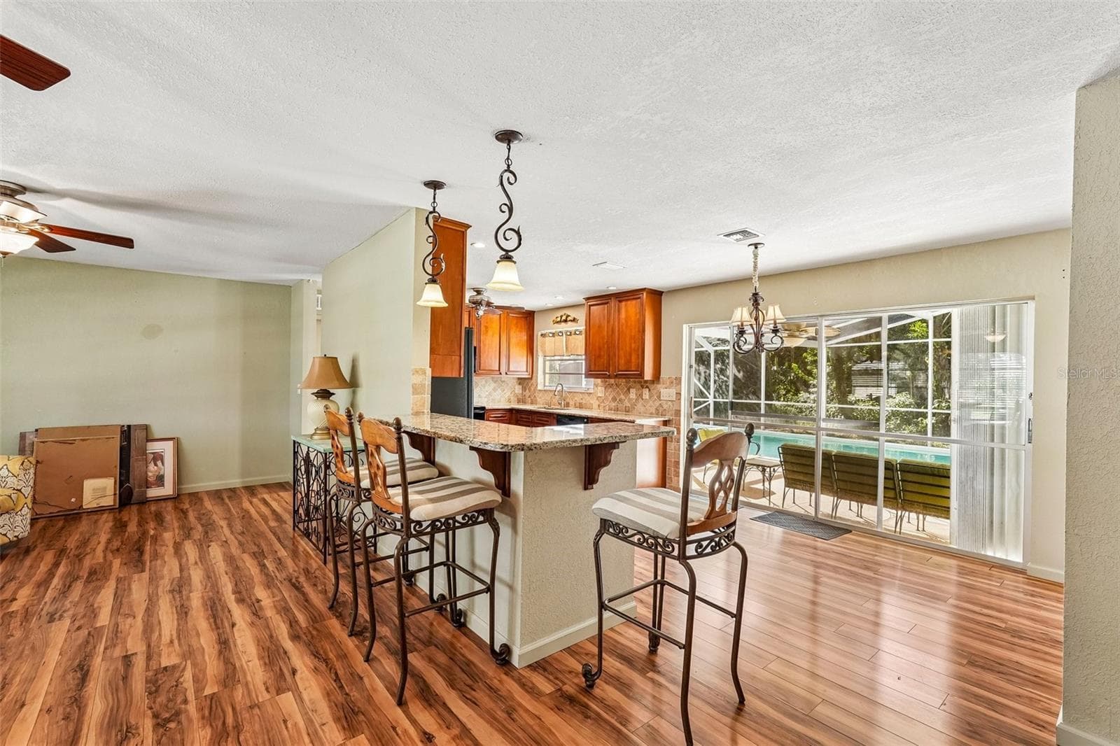 Living/Dining/Kitchen - 22215 ONEIDA AVE, PORT CHARLOTTE