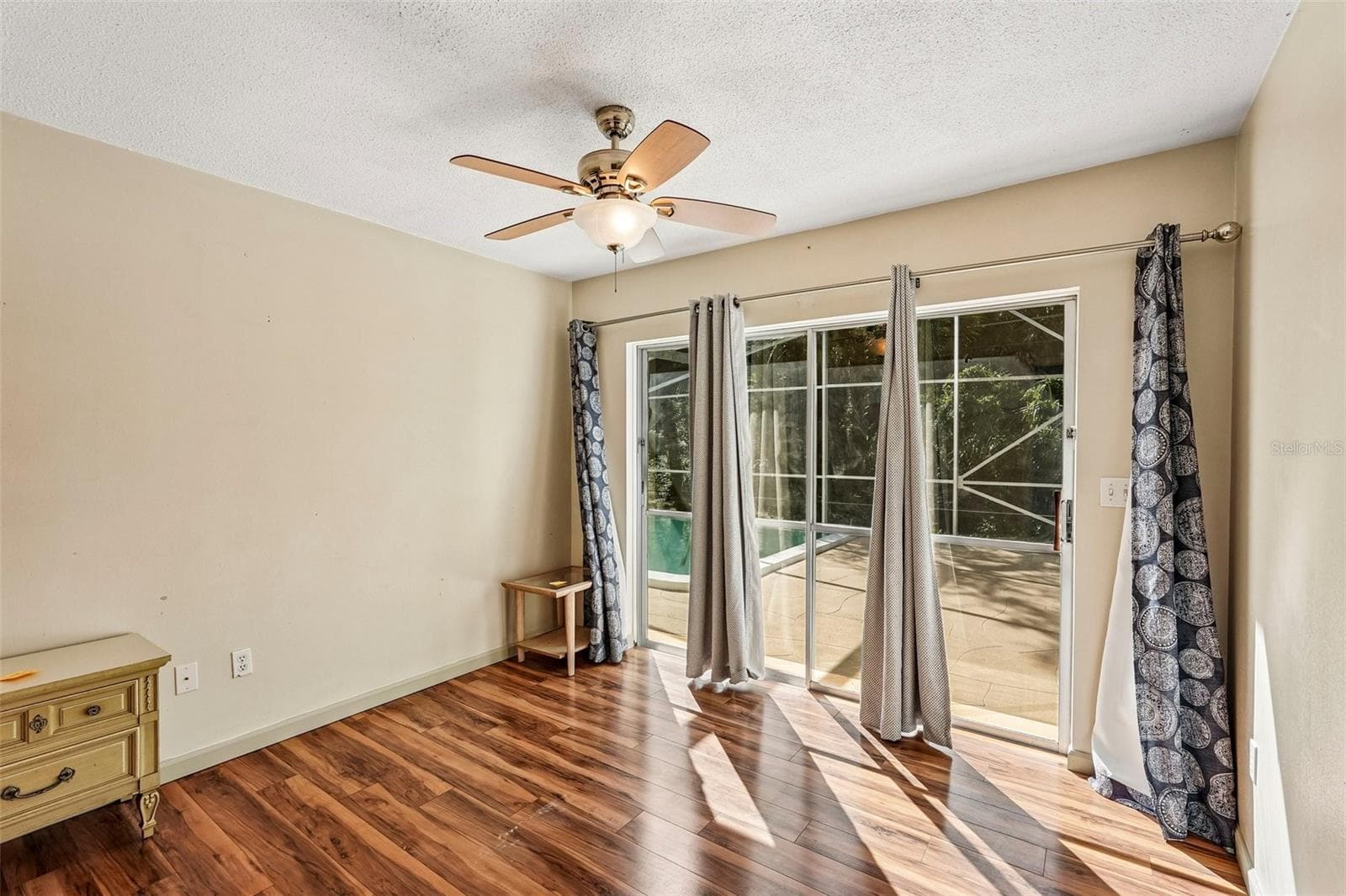 Guest Room with sliders to pool/lanai - 22215 ONEIDA AVE, PORT CHARLOTTE