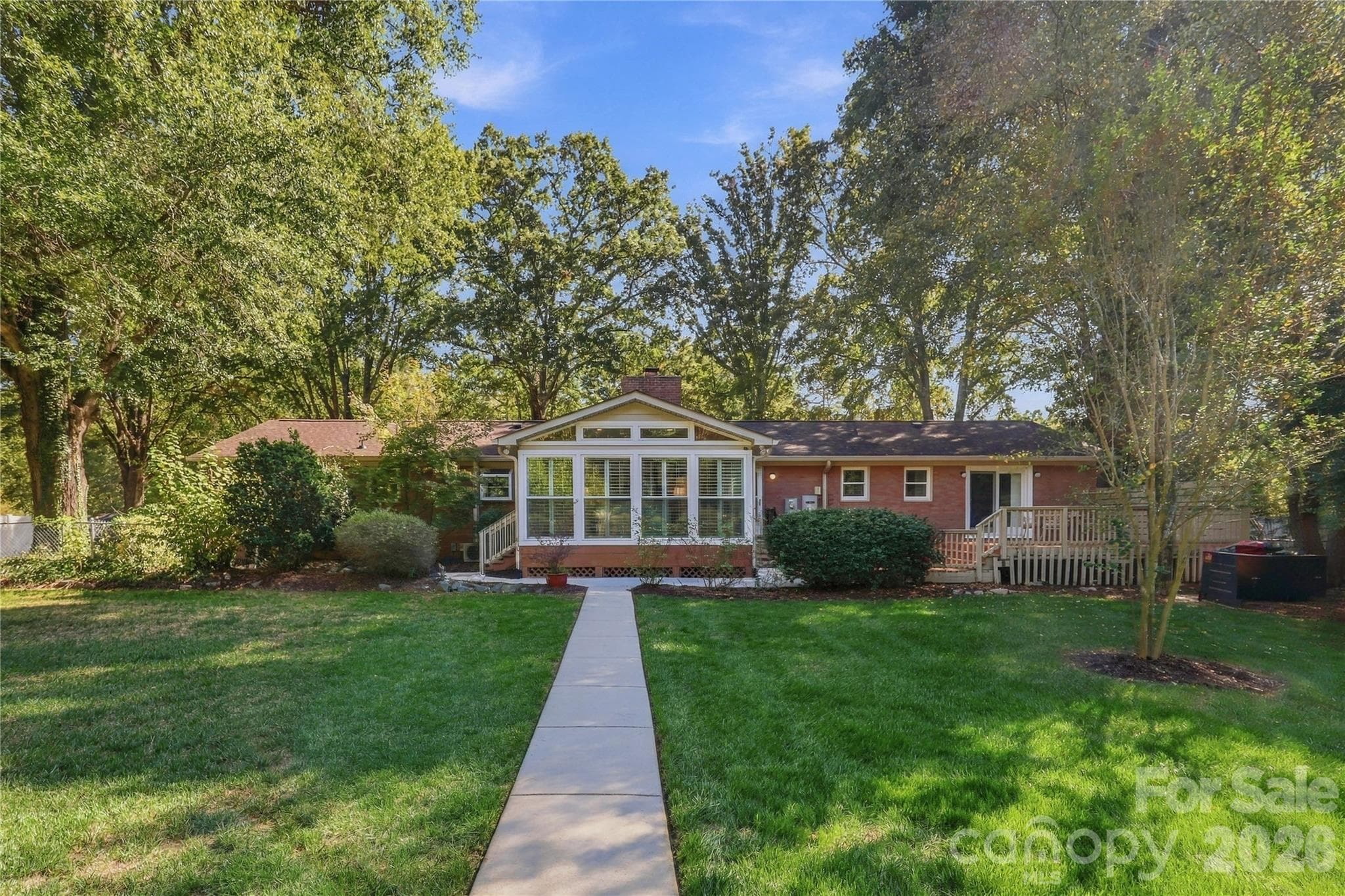 Plush back yard - 122 Keowee Circle, Indian Trail