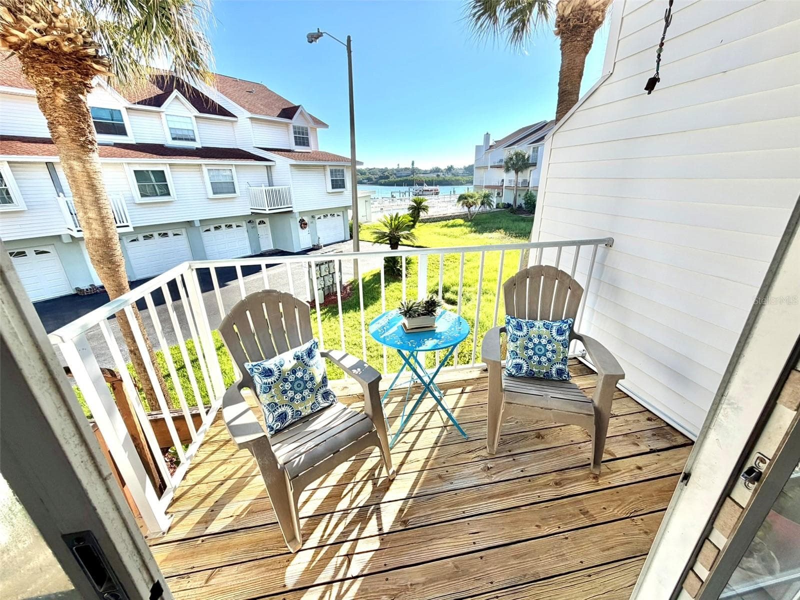 Private Deck off of Living Room - 19201 VISTA LN #D2, INDIAN SHORES