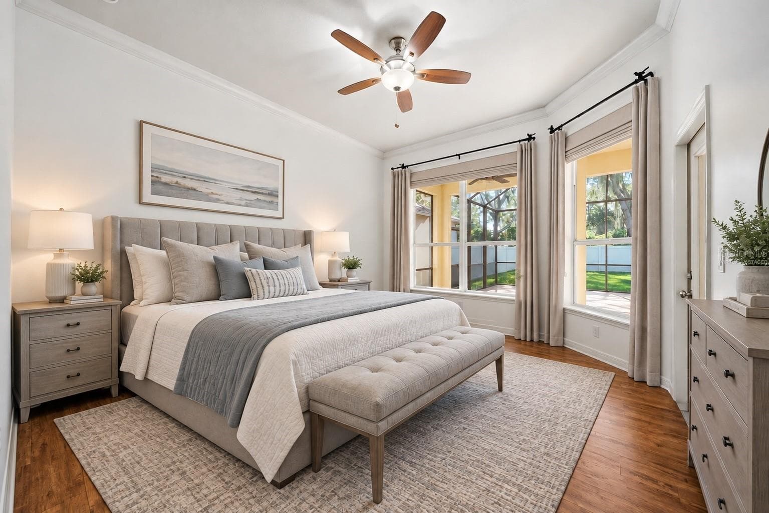 Primary virtually staged - 7137 DERWENT GLEN CIR, LAND O LAKES