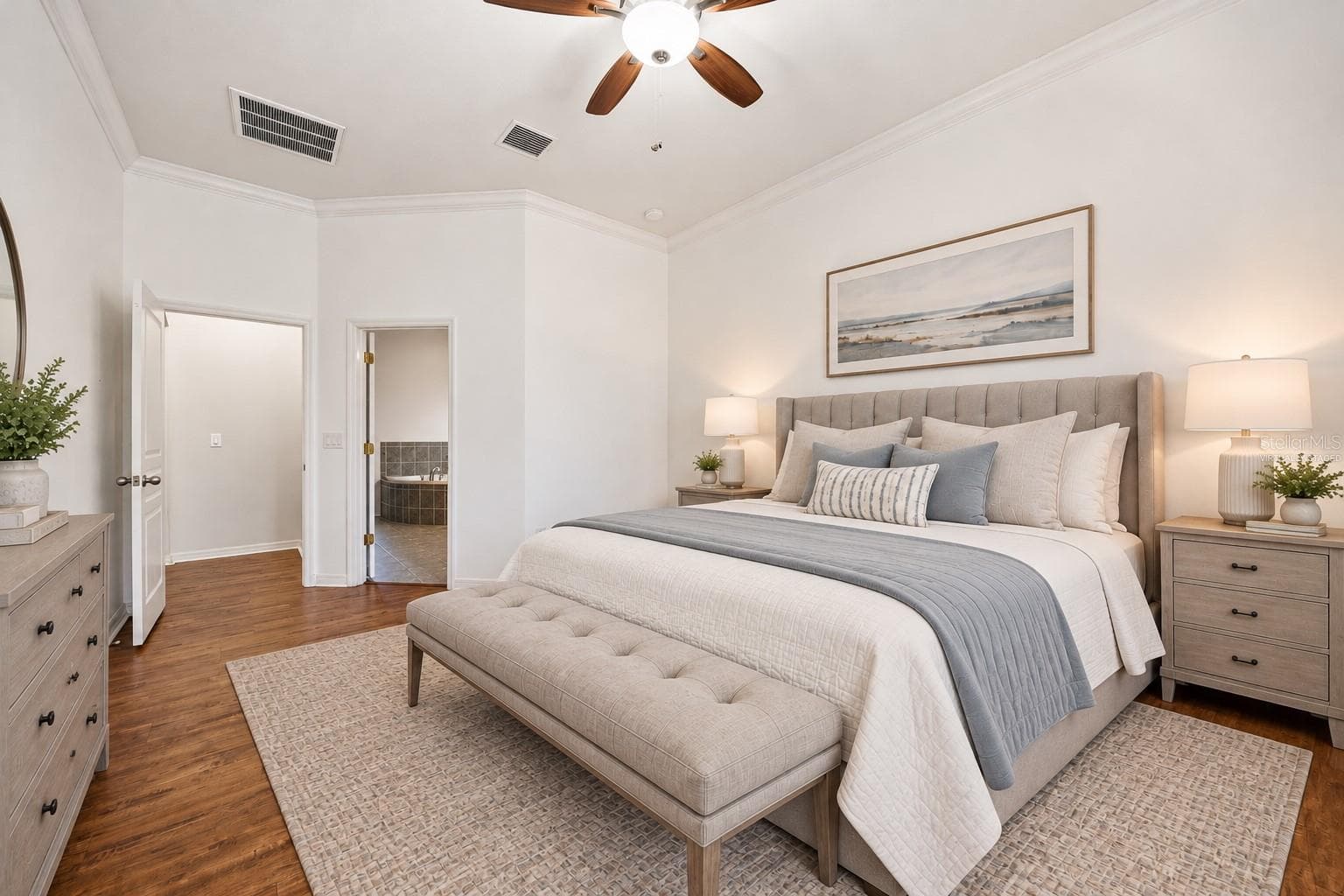 primary virtually staged - 7137 DERWENT GLEN CIR, LAND O LAKES