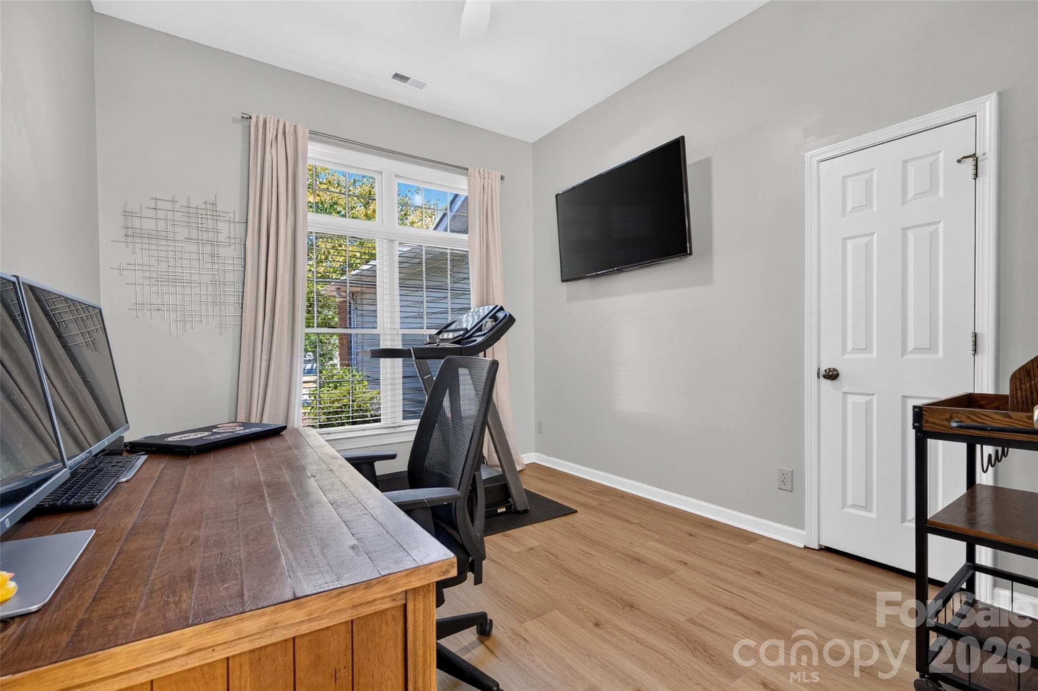 2nd Bedroom being used as an office - 17214 Chardonnay Court, Cornelius
