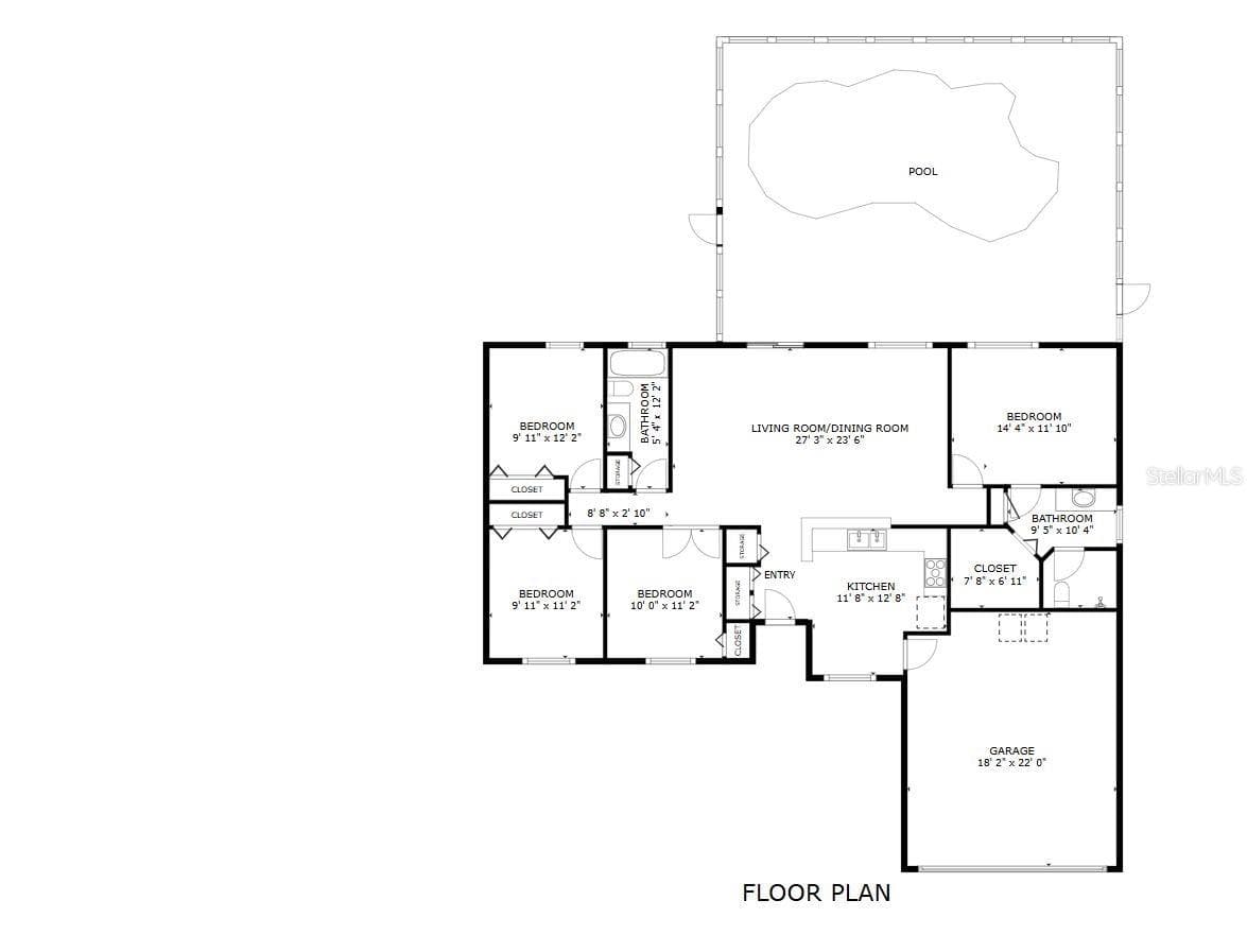 floorplan - 11705 CHAPELLE CT, CLERMONT